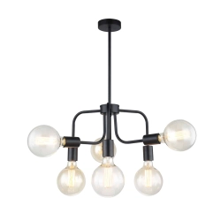 Lampa wisząca Kristy MDM-3678/6 BK Italux - zdjęcie 2